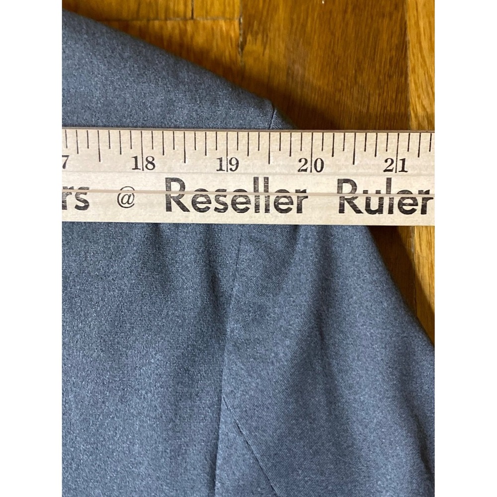 Twillory Performance Blazer Jacket Mens 44R Gray Stretch Cool Tech Sport Coat - Picture 7 of 11